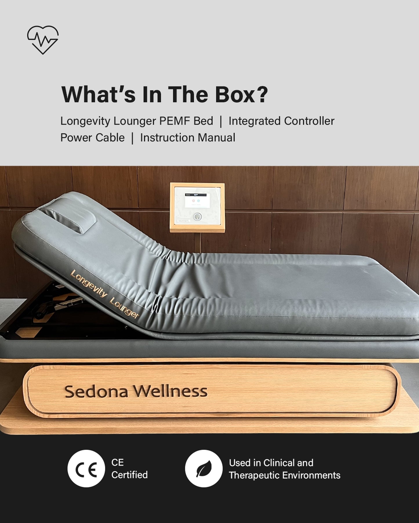 Longevity Lounger PEMF Bed