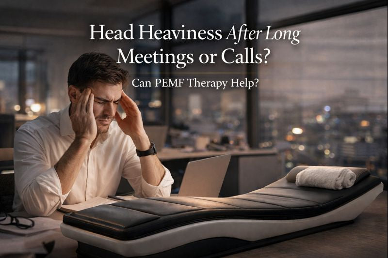 Head Heaviness After Long Meetings or Calls: Can PEMF Therapy Help?